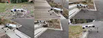 A Hierarchical Scheme for Adapting Learned Quadruped Locomotion